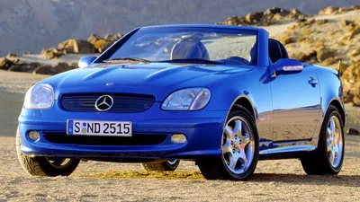 Mercedes-Benz SLK-класс с прекрасным освещением