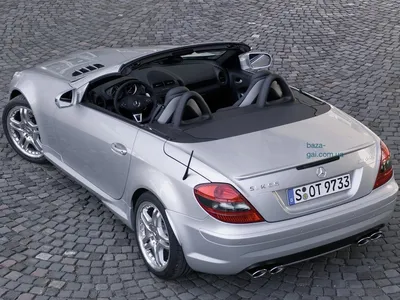 Фото Mercedes-Benz SLK-класс в живописном месте