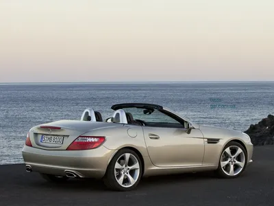 Фото Mercedes-Benz SLK-класс в движении