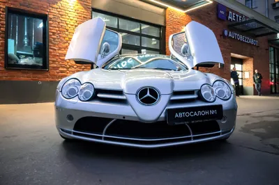 Mercedes-Benz SLR McLaren в формате PNG