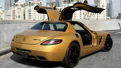 Mercedes-Benz SLS AMG: изображения в высоком разрешении