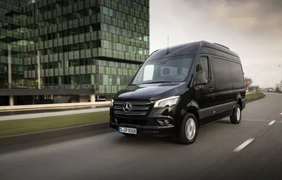 Картинка Mercedes-Benz Sprinter с низким кузовом