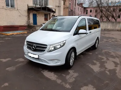 Фото Mercedes-Benz Vito в синей окраске