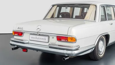 Картинка Mercedes-Benz W100: красота в деталях