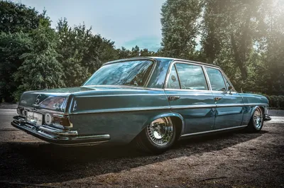 Фото Mercedes-Benz W108: исторический автомобиль во всей красе