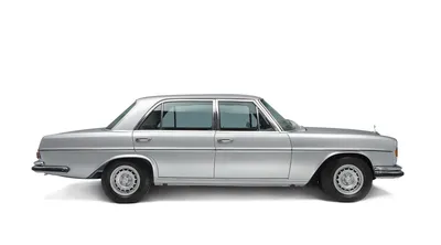 Фото Mercedes-Benz W109 на автомобильной выставке