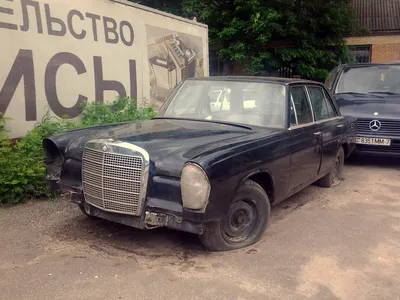 Картинка Mercedes-Benz W109 на обложку автомобильного журнала