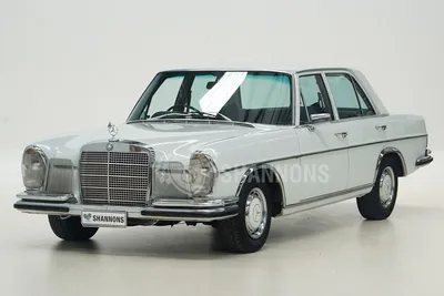 Фотография Mercedes-Benz W109 с эффектом размытия