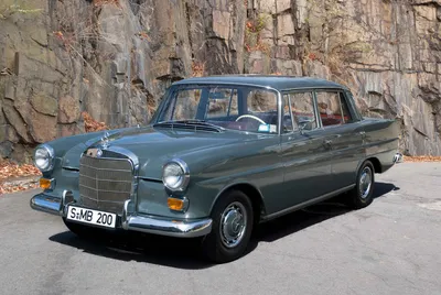 Изображения Mercedes-Benz W110 в стиле минимализма