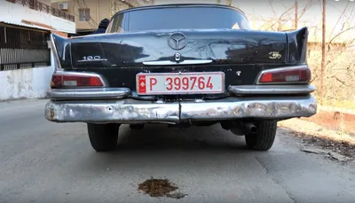 Изображение Mercedes-Benz W110 сзади