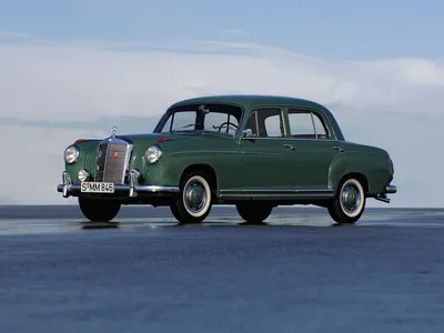 Фото Mercedes-Benz W112 на природе