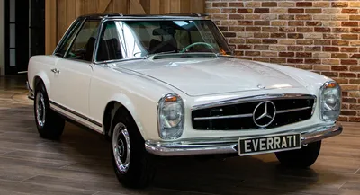 Mercedes-Benz W113 на фото: классический дизайн