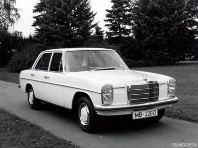 Фото Mercedes-Benz W114/W115 в движении