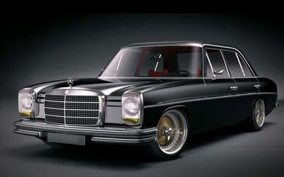 Mercedes-Benz W114/W115 на фото: легендарный автомобиль