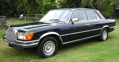 Фото Mercedes-Benz W116 с возможностью скачать в WebP