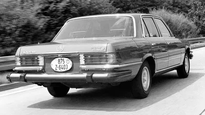 Mercedes-Benz W116: Картинка для использования в дизайне