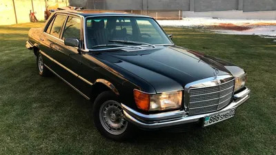 Очаровательный Mercedes-Benz W116 на картинке