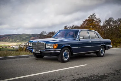 Изображения Mercedes-Benz W116: уникальные кадры с разных ракурсов