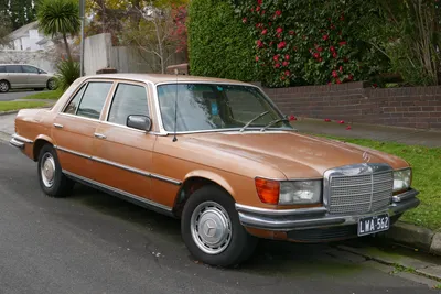 Картинки Mercedes-Benz W116: идеальное сочетание элегантности и мощности