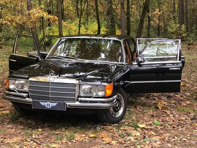 Фотографии Mercedes-Benz W116: качество на высшем уровне