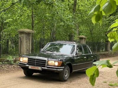 Снимки Mercedes-Benz W116: узнаваемый стиль и непревзойденное качество