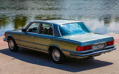 Фотографии Mercedes-Benz W116: высокотехнологичный автомобиль во всей красе