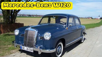 Изображения Mercedes-Benz W120 в классическом дизайне