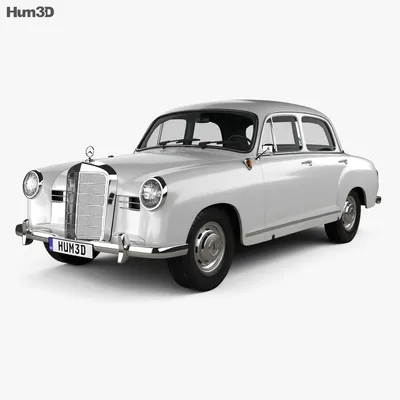 Фото Mercedes-Benz W120 в ретро стиле