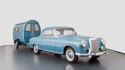 Фотографии Mercedes-Benz W120 с деревянной отделкой