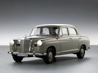 Фото Mercedes-Benz W120 в движении