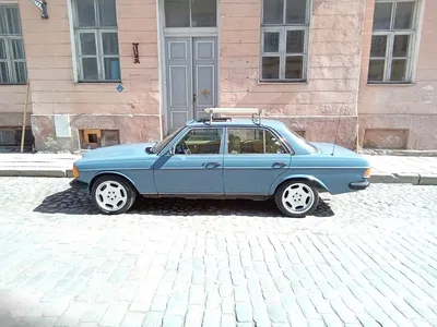 Mercedes-Benz W123 на фото в хорошем качестве