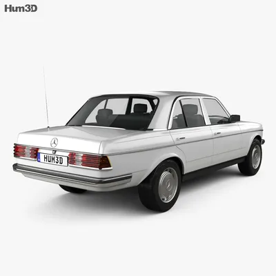 Красивое изображение Mercedes-Benz W123