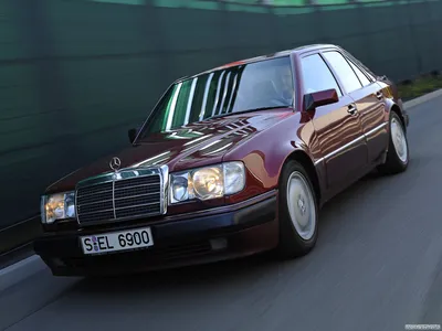 Картинка Mercedes-Benz W124 с аэродинамическим обвесом