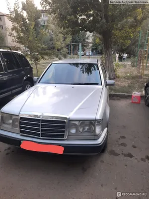 Фото Mercedes-Benz W124 с широкими колесными арками