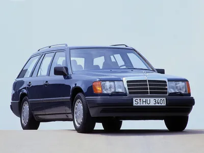 Фото Mercedes-Benz W124 для автомобильных журналов