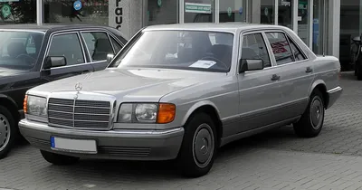 Фотографии Mercedes-Benz W126 с уникальными деталями