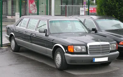 Изображения Mercedes-Benz W126 с оригинальным дизайном