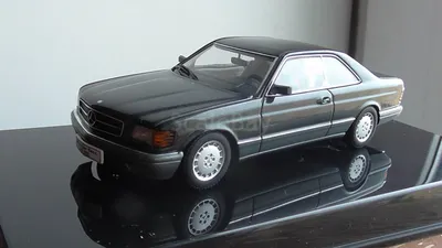 Картинки Mercedes-Benz W126 с сильным контрастом