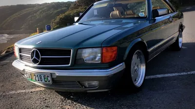 Изображения Mercedes-Benz W126 с оригинальными дисковыми колесами