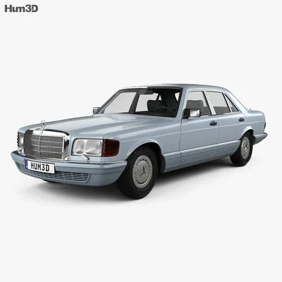 Mercedes-Benz W126: изображения для дизайна