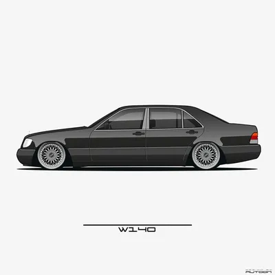 Фотки Mercedes-Benz W140: красота в каждой детали