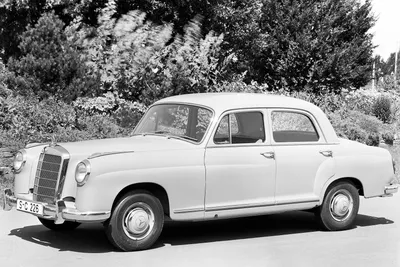 Фотография классического Mercedes-Benz W180