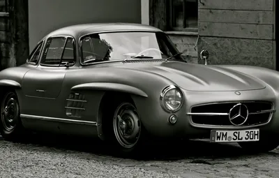 Mercedes-Benz W198 в дождливую погоду