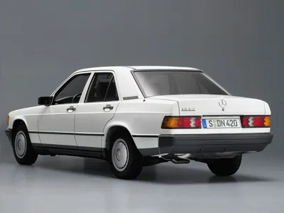 Mercedes-Benz W201: красивое изображение для фанатов