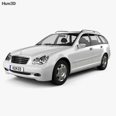 Изображение Mercedes-Benz W203 на фоне природы