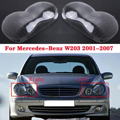 Mercedes-Benz W203 на ярких фотографиях