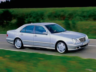 Mercedes-Benz W210 на изображении в PNG