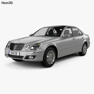 Фото Mercedes-Benz W211 с аэродинамическим обвесом