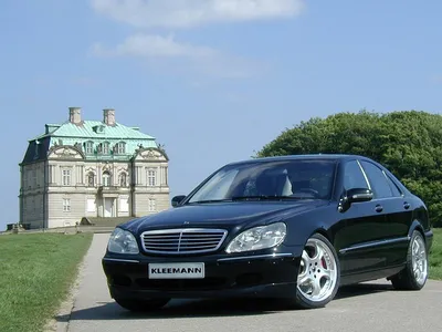 Mercedes-Benz W220 на фото с различными ракурсами