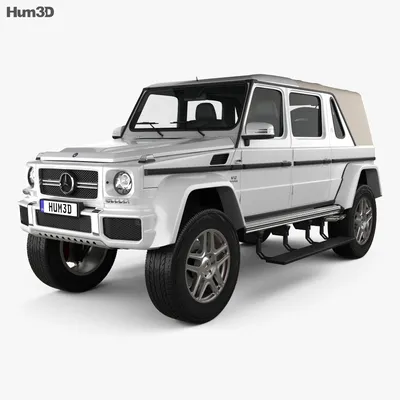 Фотография Mercedes-Benz W463 с детальными чертами